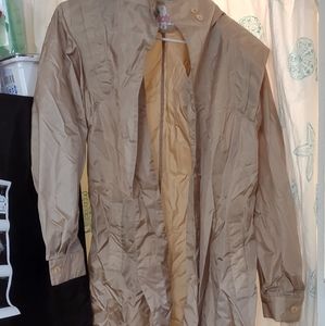 Vintage windbreaker trench coat